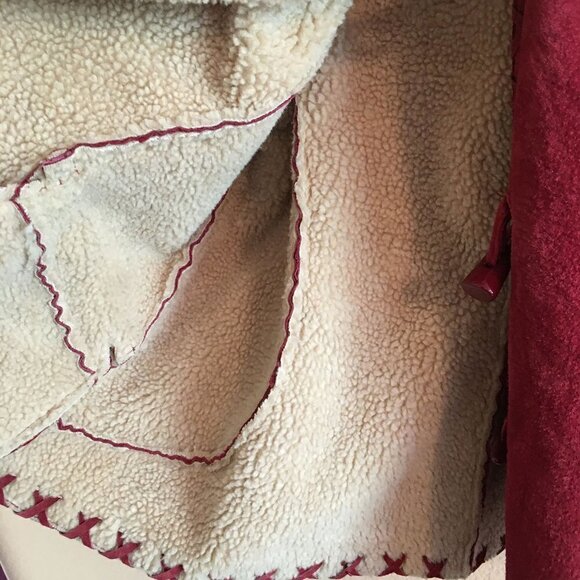 Torrid Suede Hoodie Jacket Size 2 18/20 - Picture 6 of 13